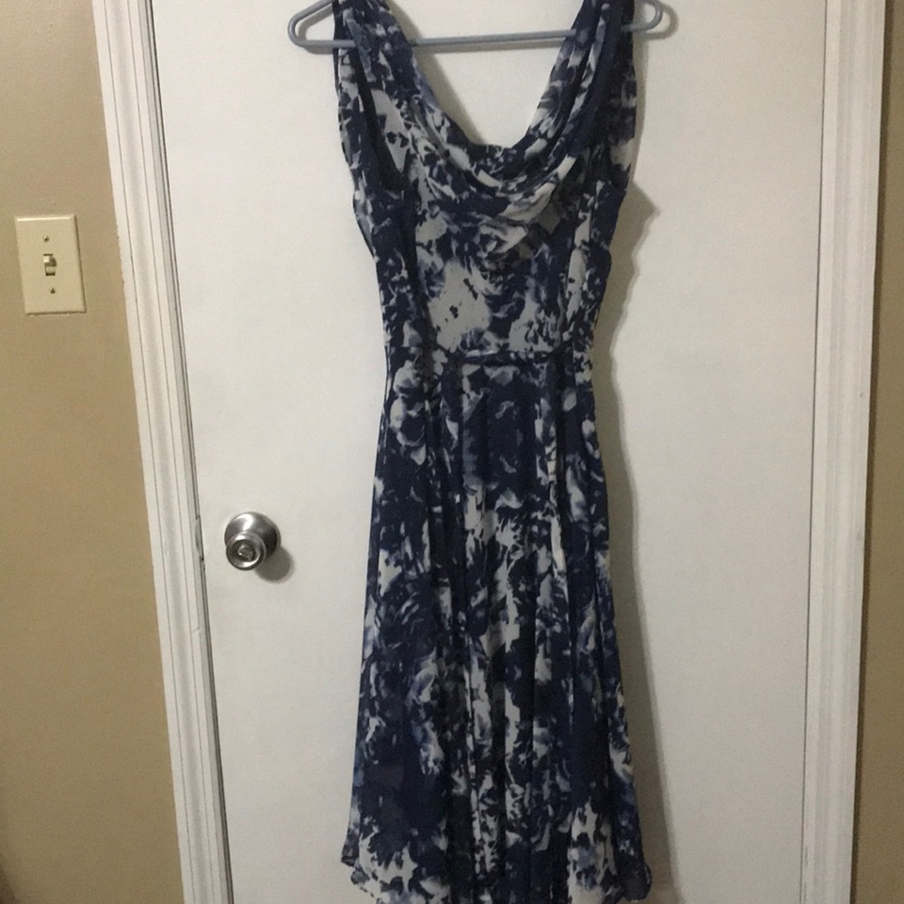 Blue dress